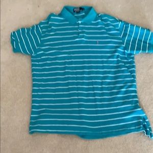 Polo Men’s green blue polo